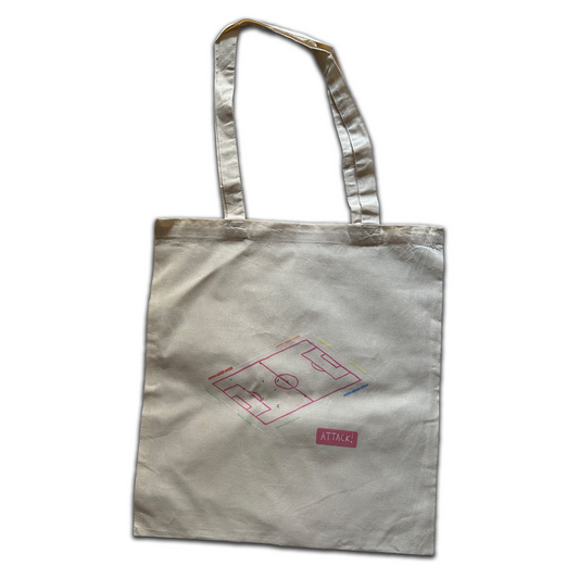 Attack tote bag - Cream