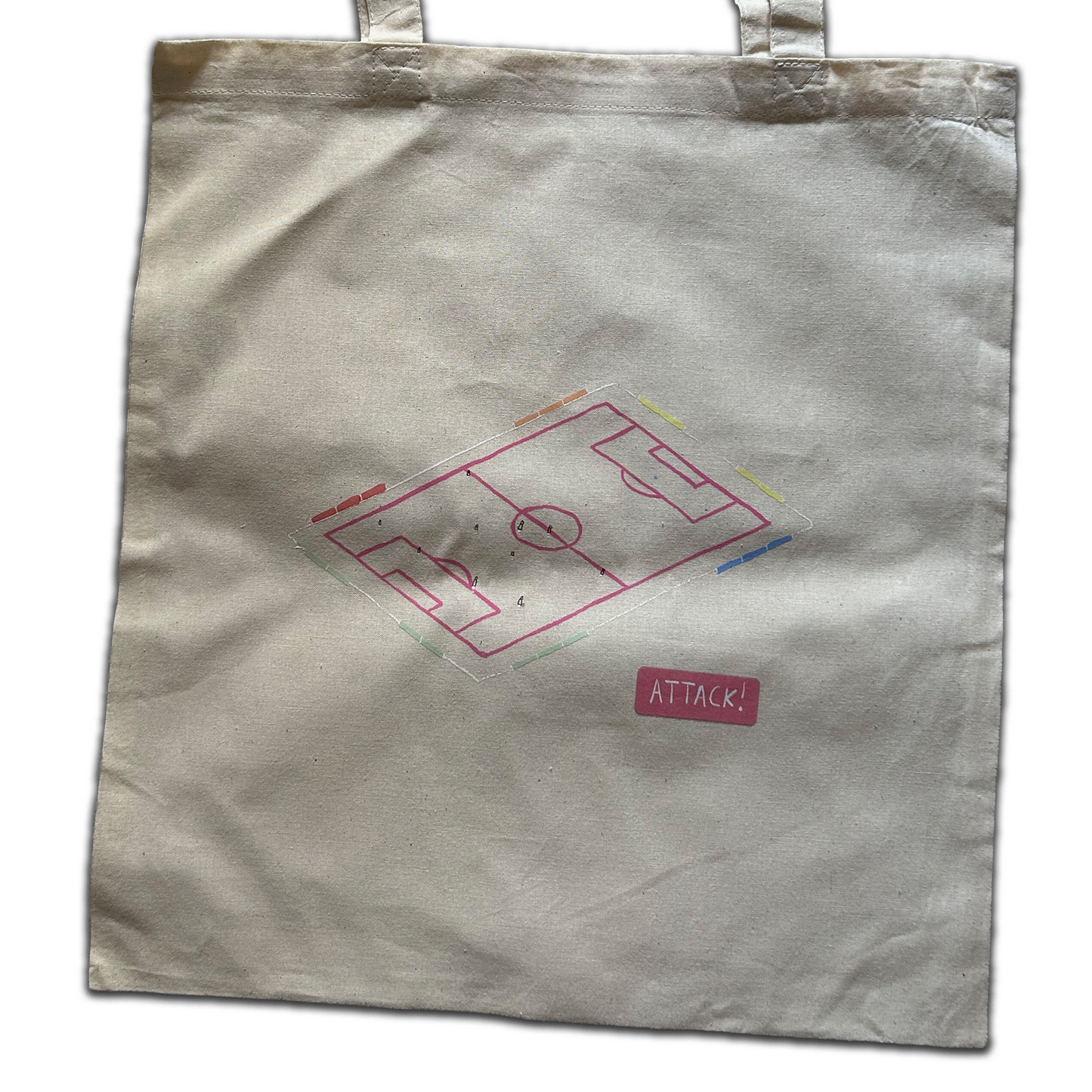 Attack tote bag - Cream